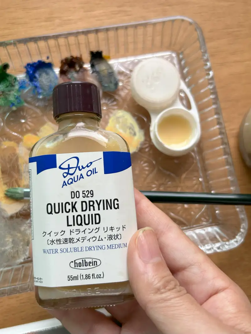 홀베인듀오,퀵드라잉리퀴드,유화속건제