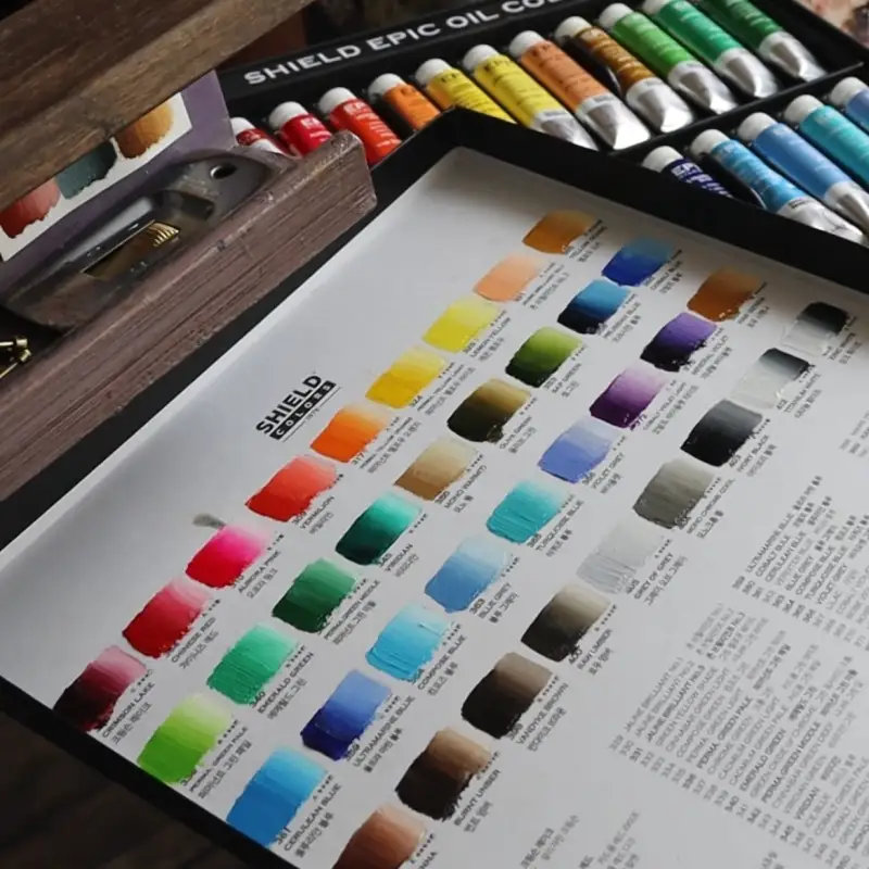 유화,유화물감,쉴드에픽,유화보조재,에픽유화물감,쉴드젯소