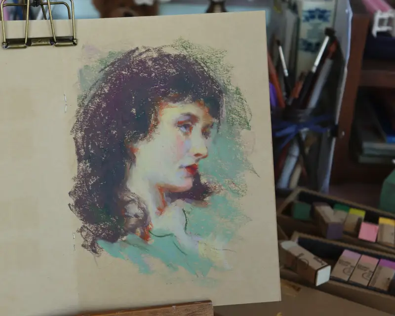 오일파스텔,카와치,빅오일파스텔베이비,하네뮬레,크래프트지,스케치북