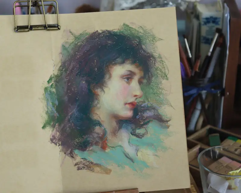 오일파스텔,카와치,빅오일파스텔베이비,하네뮬레,크래프트지,스케치북