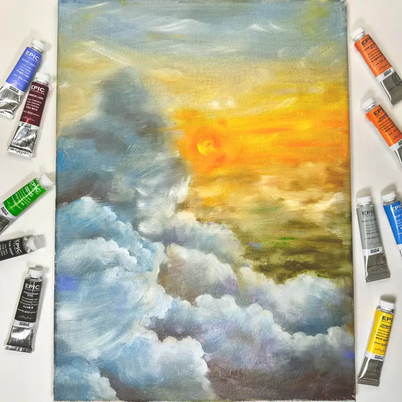 쉴드에픽유화,실드유화물감,유화물감