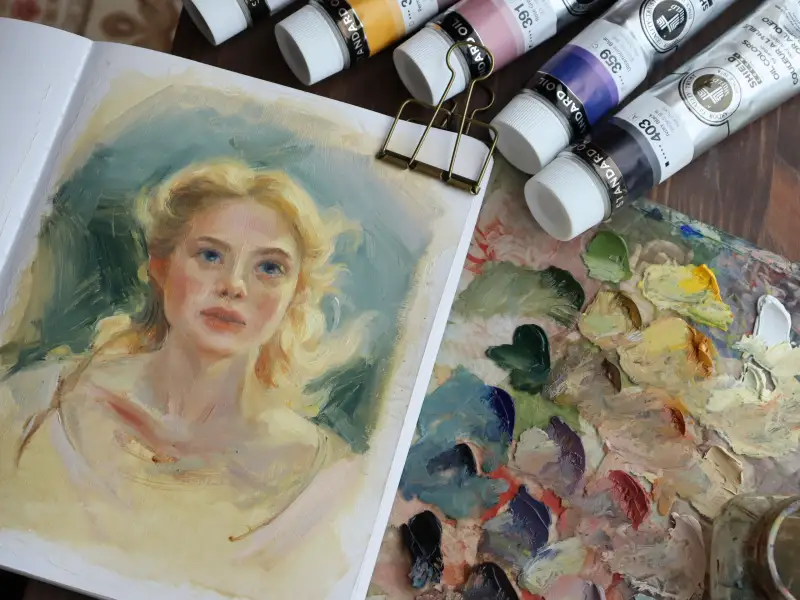 쉴드,그레이트,유화물감