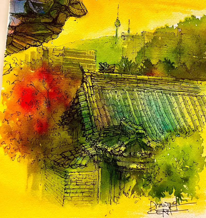 빼베오수채잉크,뻬베오,화방넷체험단,협찬,수채잉크,수채화,컬러렉스