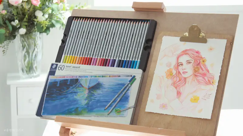 스테들러카라트수채색연필