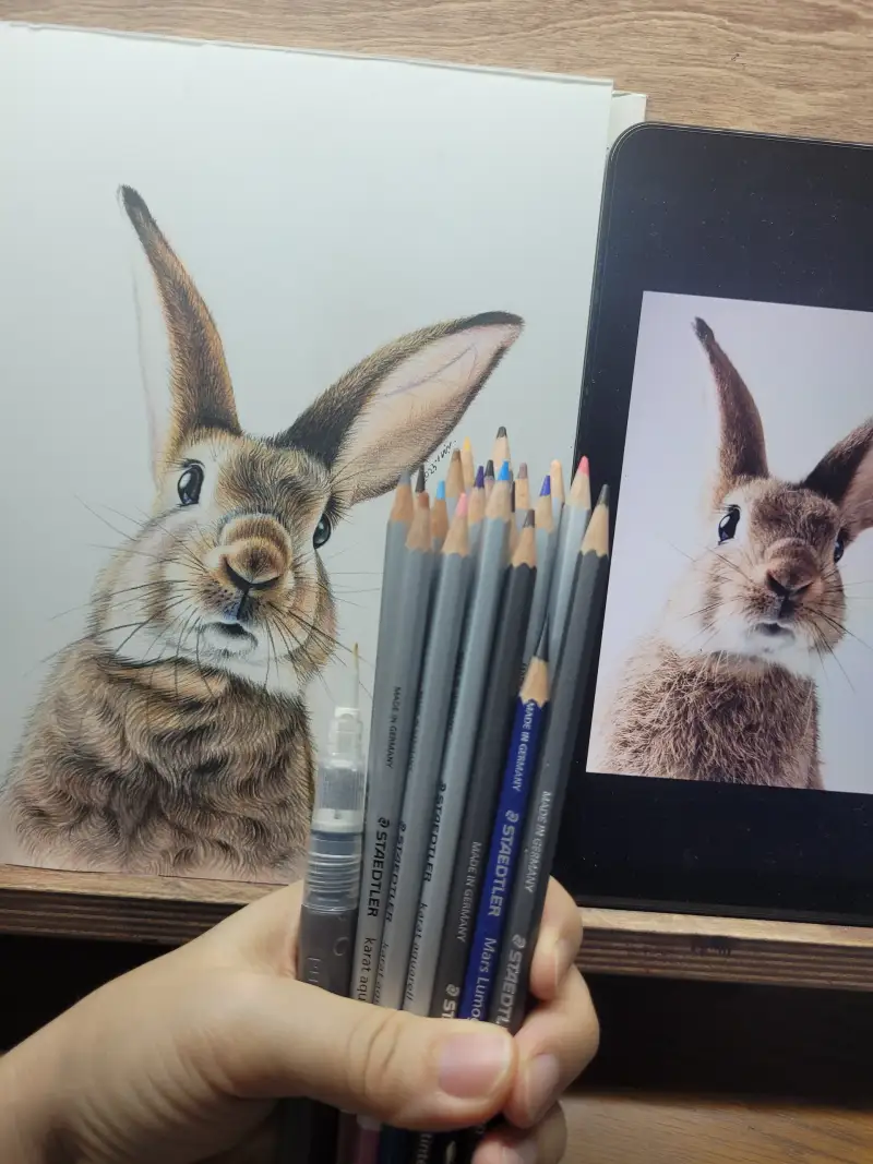 스테들러카라트색연필,스테들러워터브러쉬