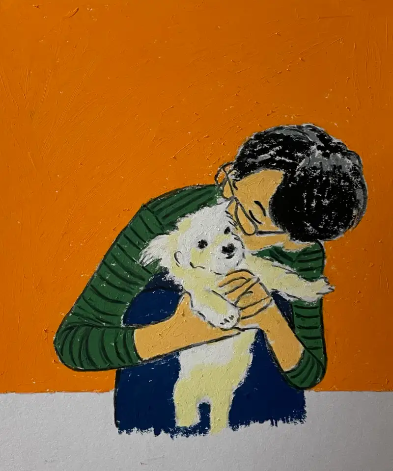 오일파스텔,가족