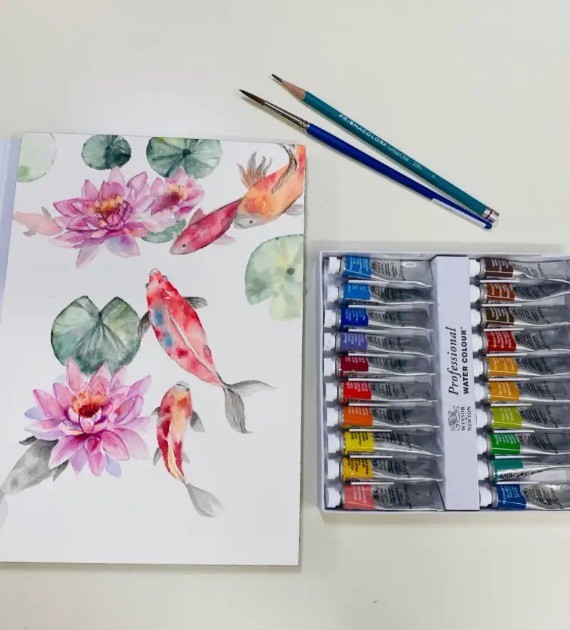 원저앤뉴튼,수채화그림,프리즈마