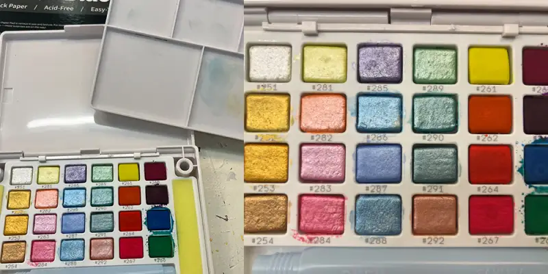 사쿠라코이,사쿠라코이펄고체물감