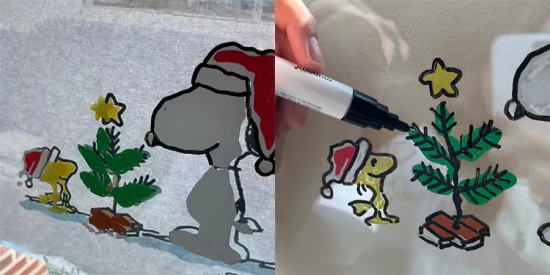 모나미데코마카,스타빌로,마카,크리스마스