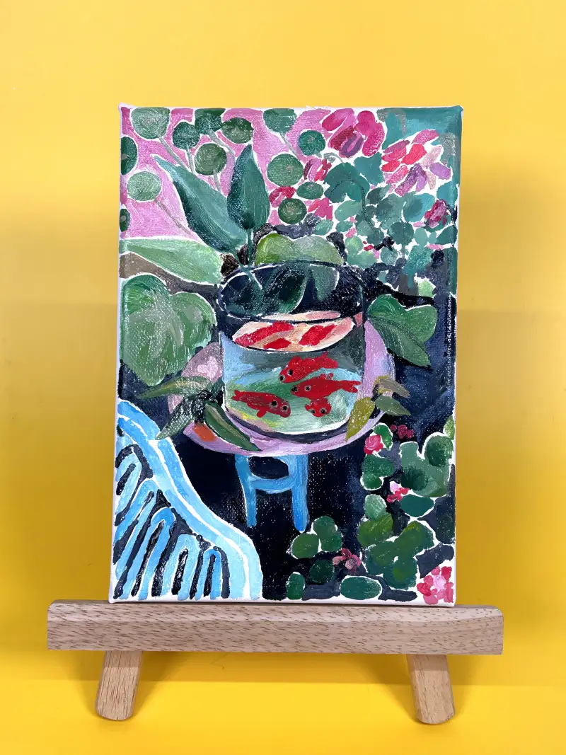 앙리마티스,홀베인듀오수용성유화물감,마티스모작