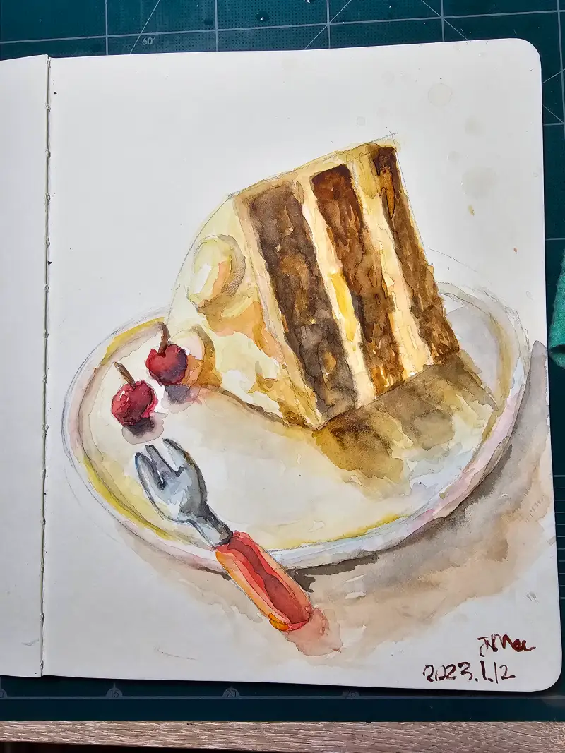 미젤로실버고체물감,수채화,시각장애인,화가