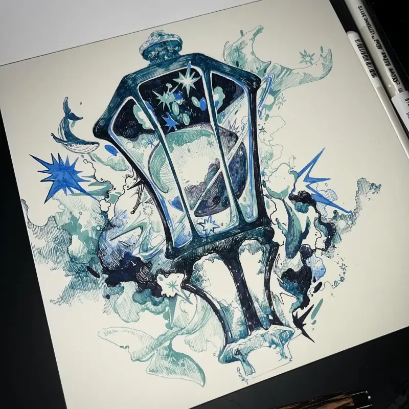 웜화이트,리전스케치북