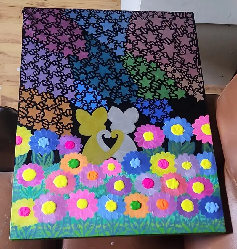 알파아크릴물감