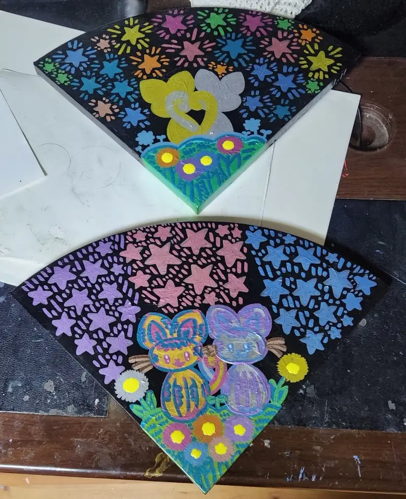 알파아크릴물감