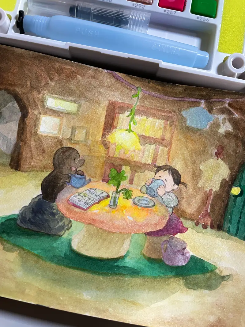 사쿠라코이고체물감,사쿠라코이cac고체물감,수채화