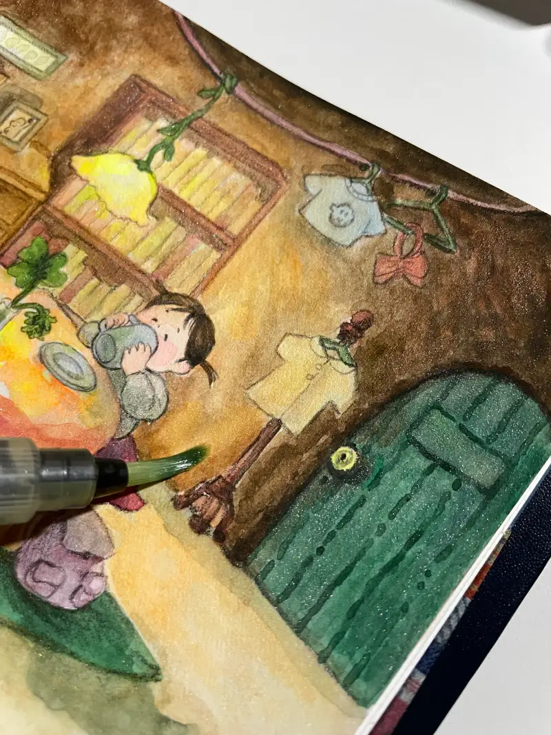 워터브러쉬,사쿠라코이