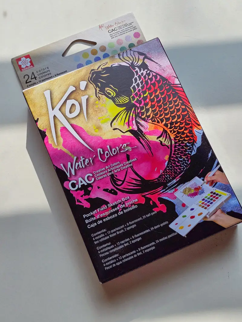 사쿠라코이,체험단,협찬,24색,고체물감