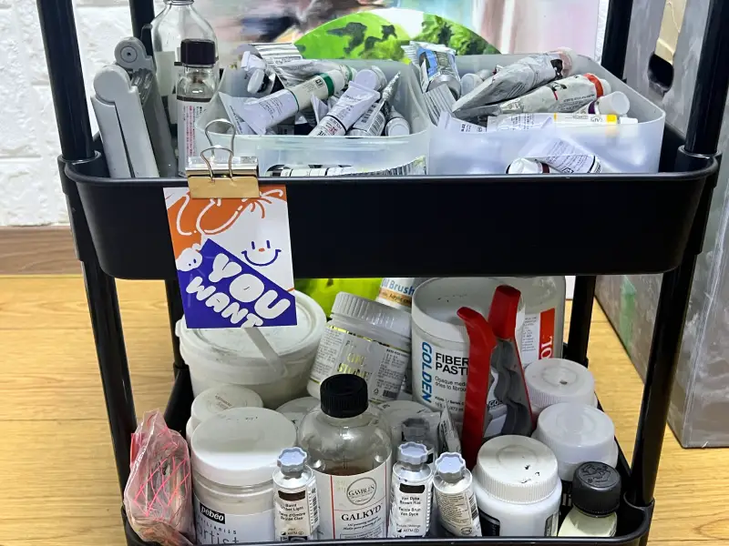 유화재료,미디엄