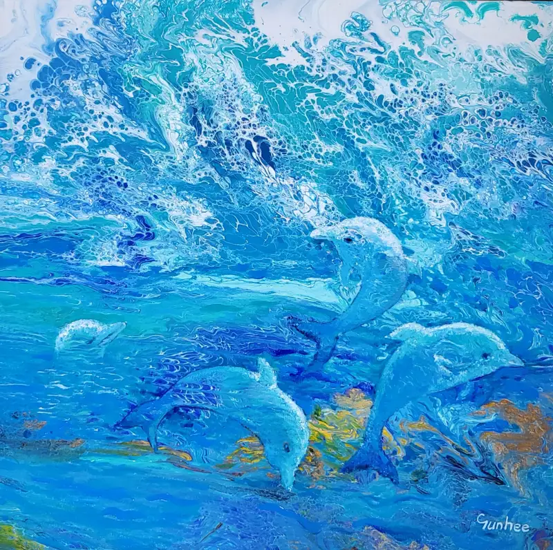 바다속,사계,자연의세계,언덕의해바라기,ppoppies