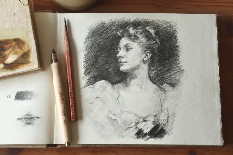 카디페이퍼,겟코소연필,스케치북