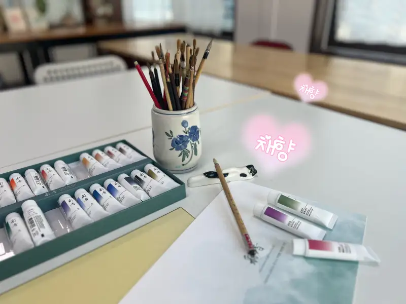 알파채향,화방넷,화방넷체험단,알파색채,한국화물감