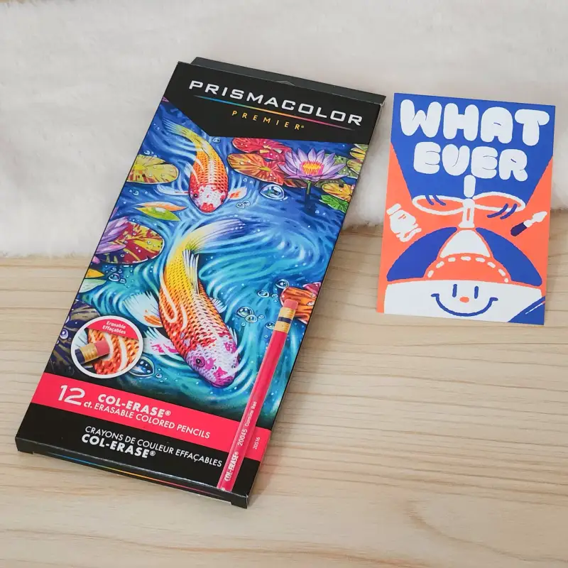 점또포카챌린지,프리즈마,애니메이션,색연필