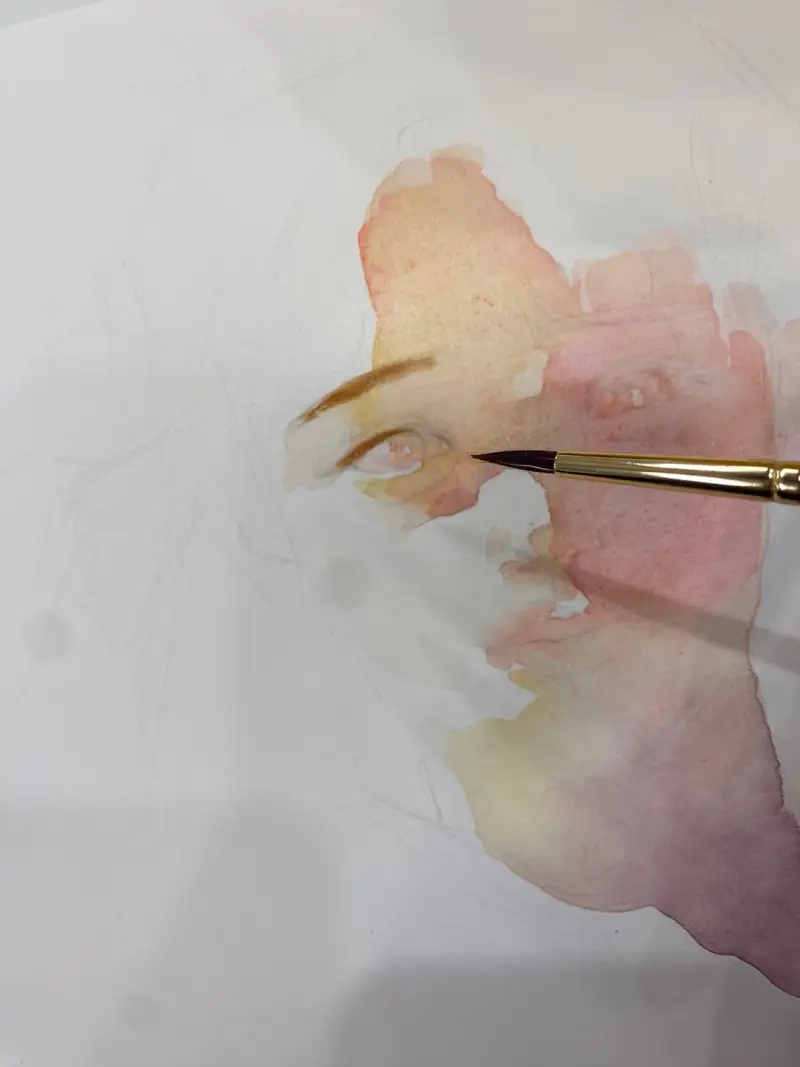 루벤스붓,루벤스수채,수채인물화,수채붓추천