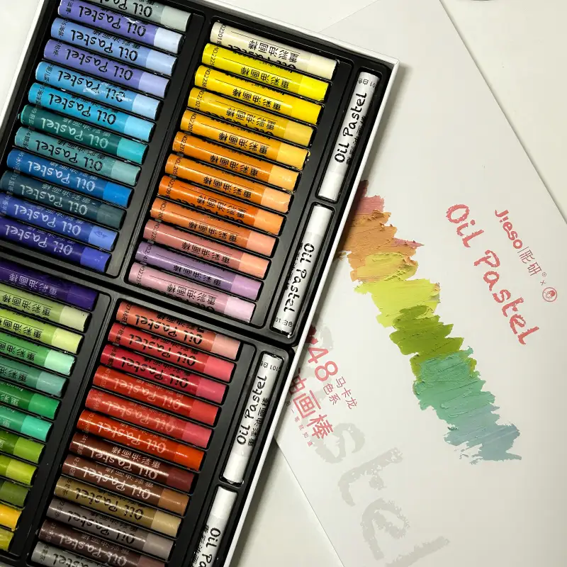 지에소,오일파스텔