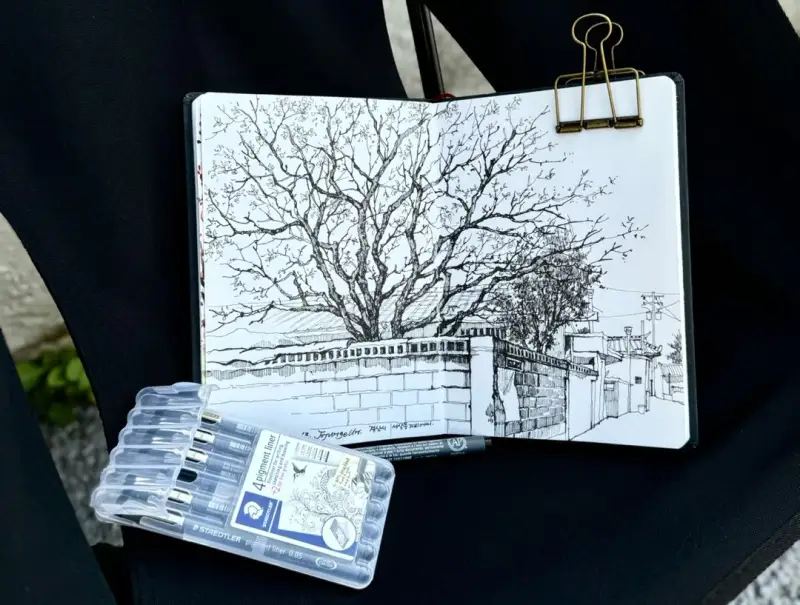 스테들러피그먼트라이너세트,하네뮬레워터칼라북