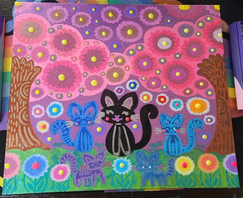 알파아크릴물감