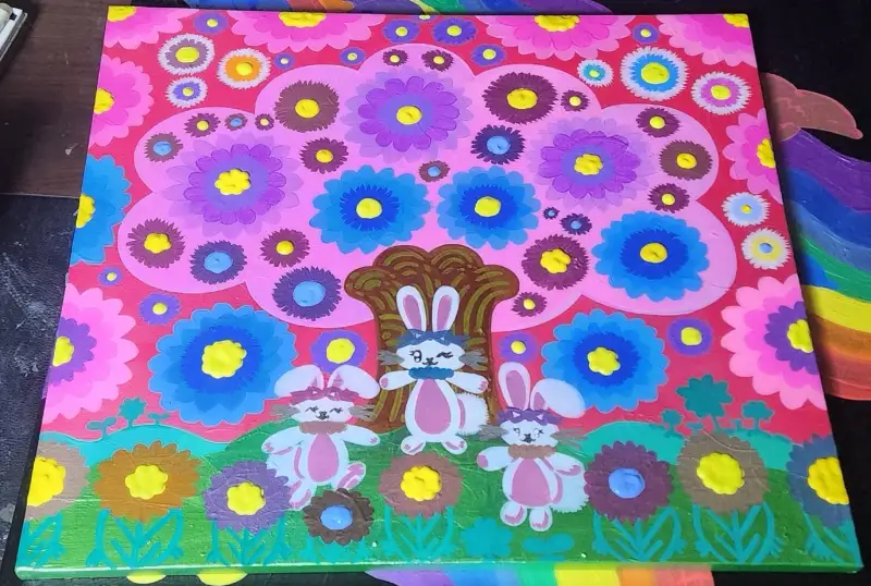 알파아크릴물감