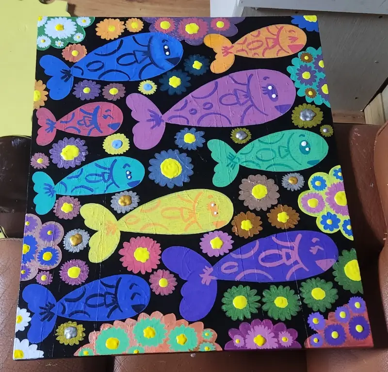 알파아크릴물감