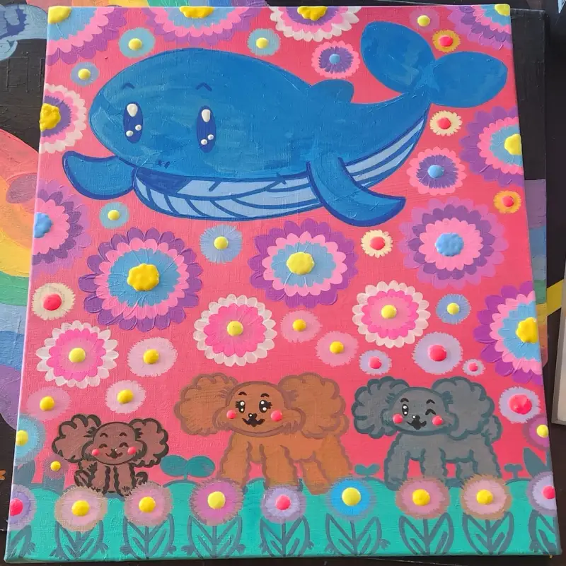 알파아크릴물감