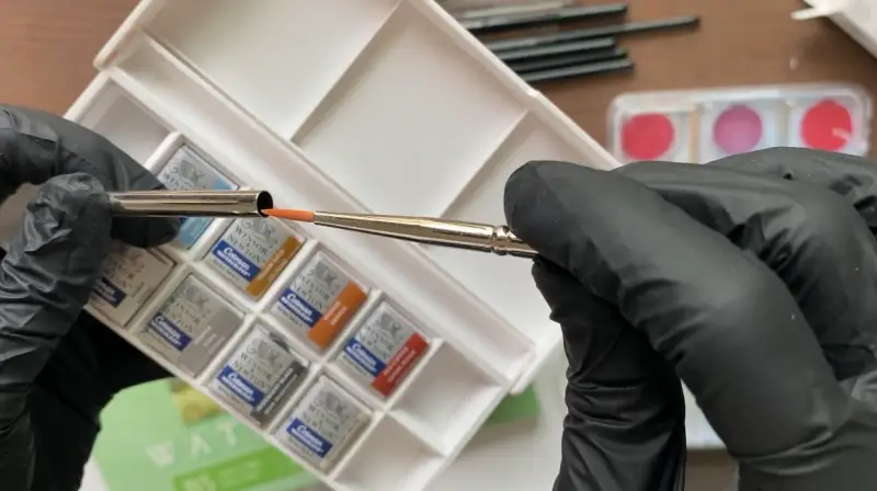 윈저앤뉴튼,코트만,수채물감,메탈릭,8색