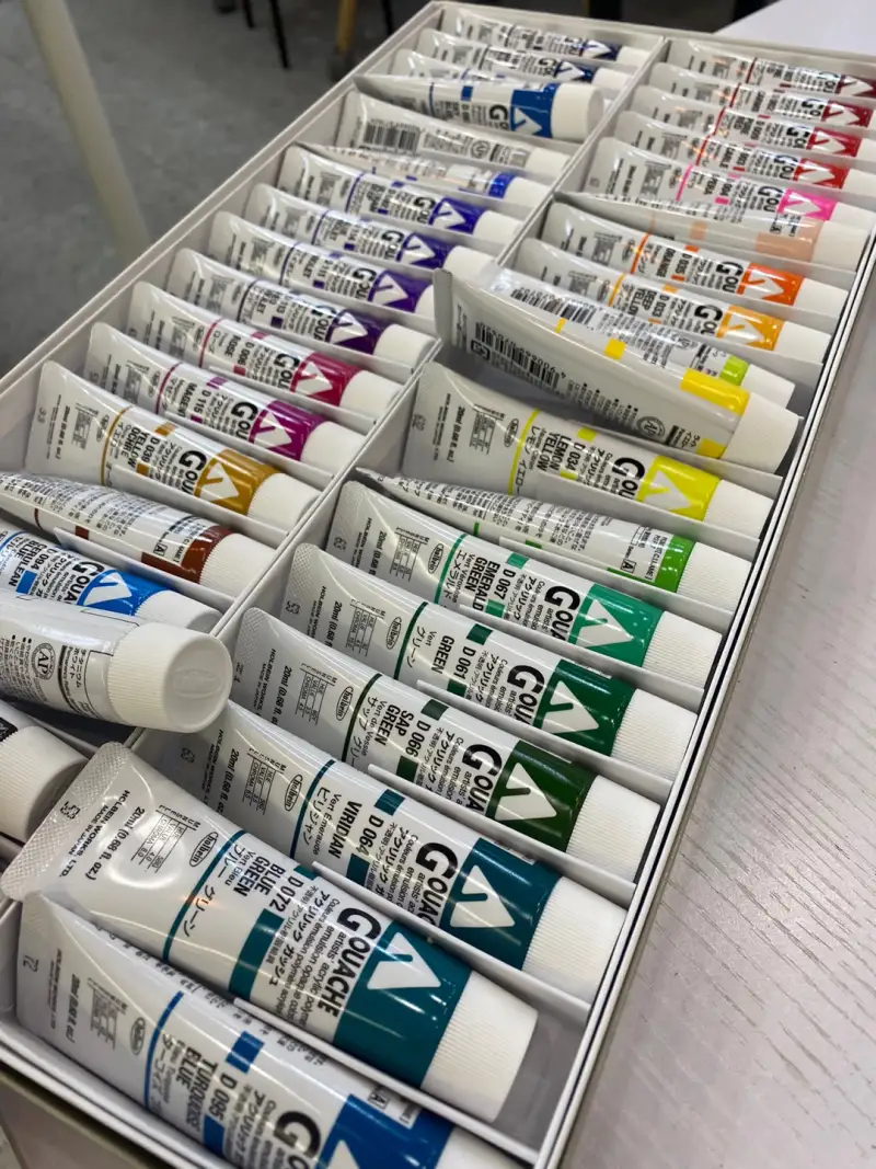 홀베인,홀베인아크릴과슈