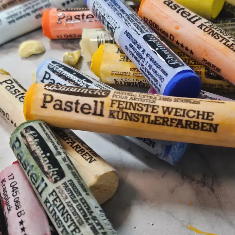 파스텔,쉬민케,소프트파스텔,파스텔스틱,쉬민케소프트파스텔