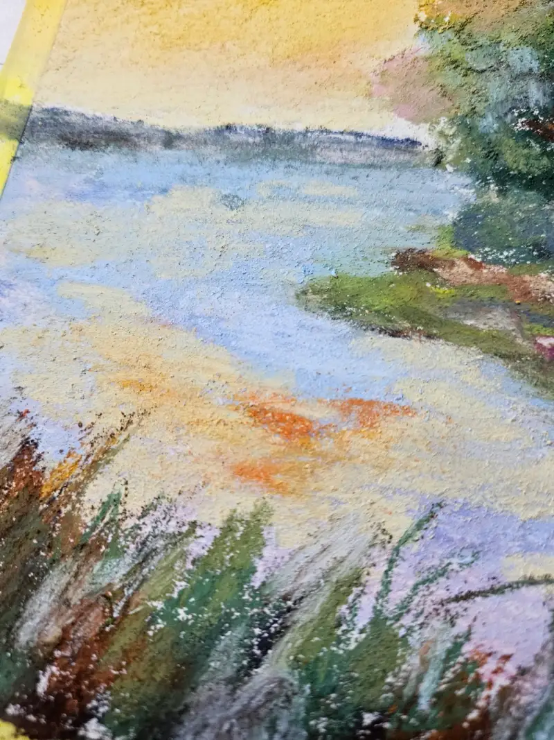 쉬민케,쉬민케소프트파스텔,쉬민케파스텔,파스텔,소프트파스텔,파스텔스틱,풍경