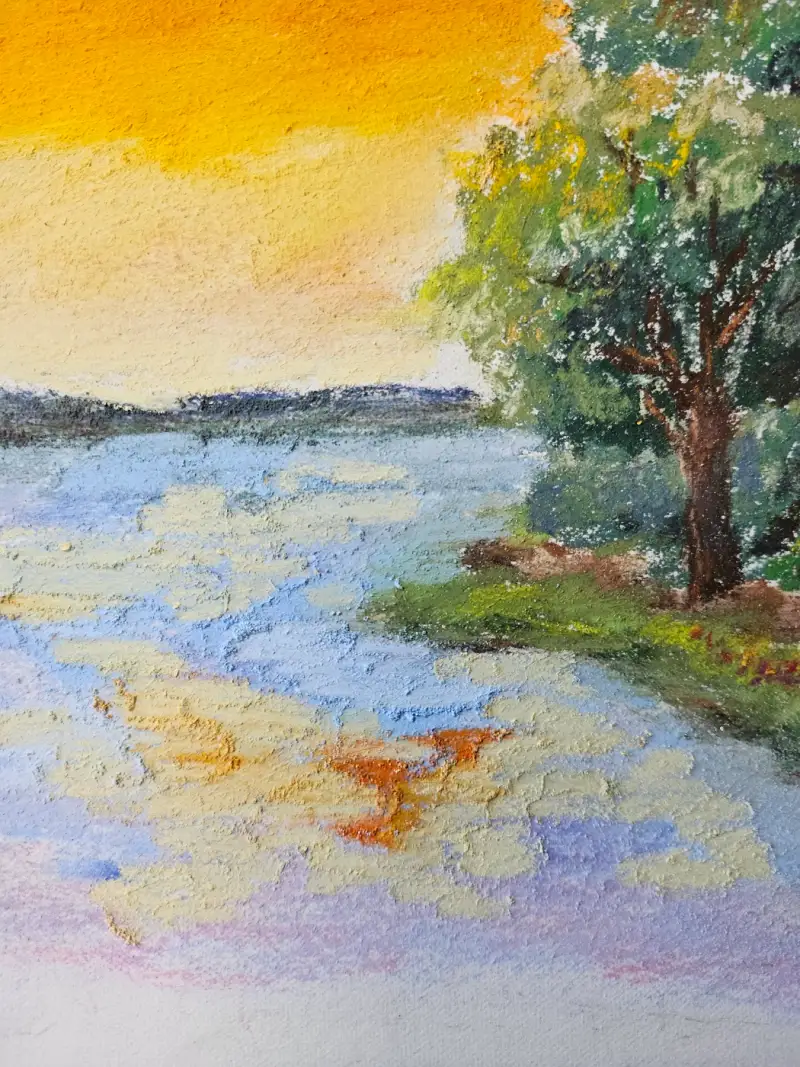 쉬민케,파스텔,소프트파스텔,쉬민케파스텔,쉬민케소프트파스텔,풍경,파스텔스틱