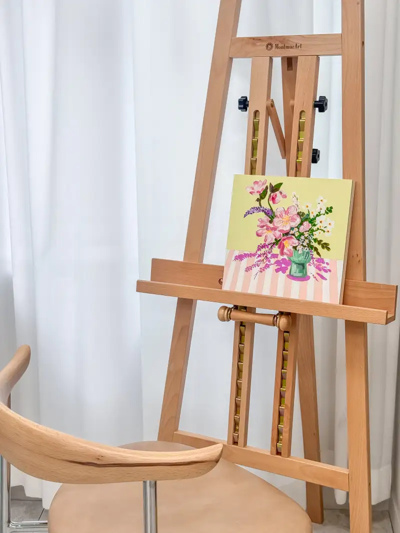 몽마르트아트,몽마르트아트이젤,이젤,나무이젤,원목이젤