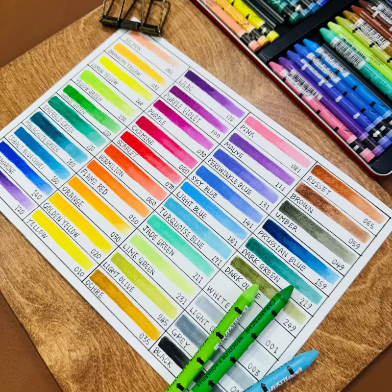 까렌다쉬,까렌다쉬네오칼라2,수성크레용