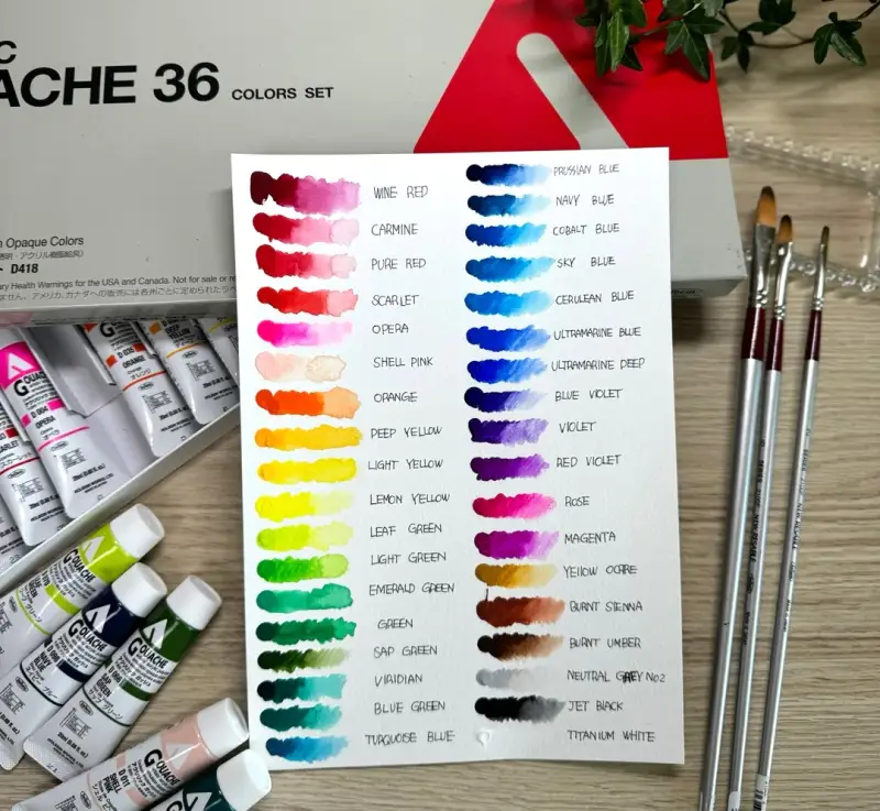 홀베인아크릴과슈,홀베인아크릴2100f