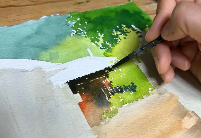 아르쉬지,수채화지,띤또레또