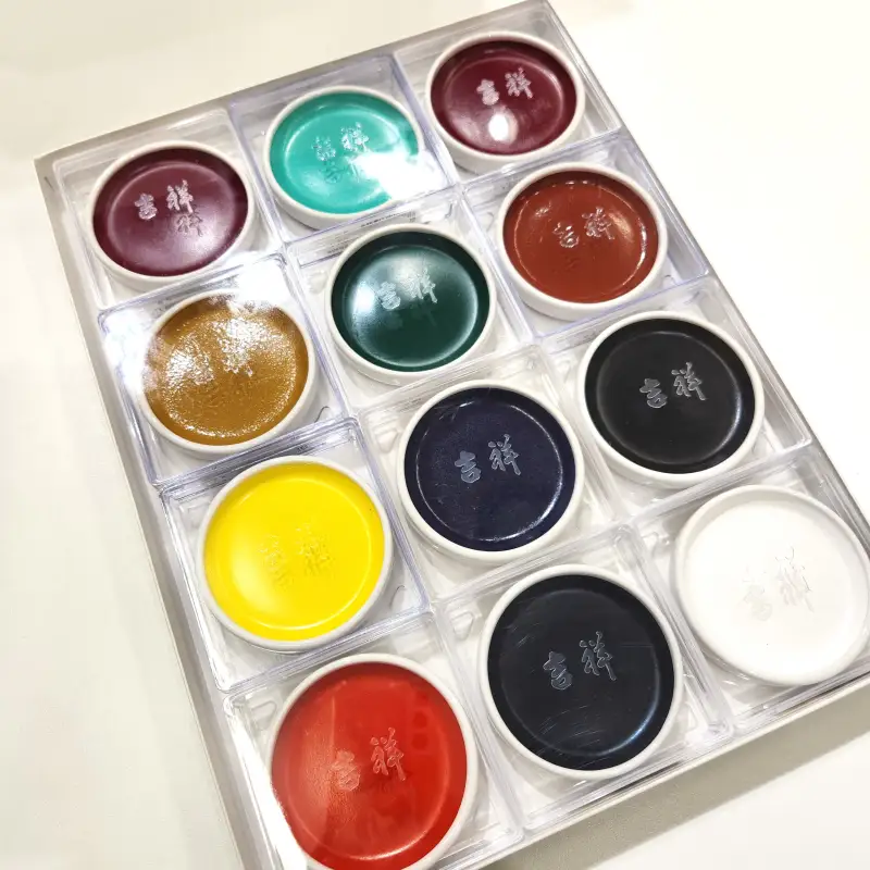 길상안채,동양화,채색화