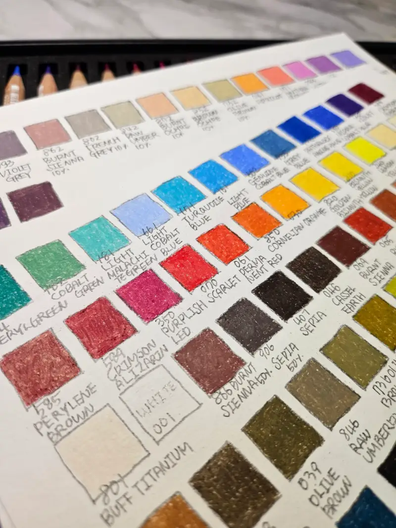 까렌다쉬,까렌다쉬루미넌스,유성색연필,까렌다쉬색연필