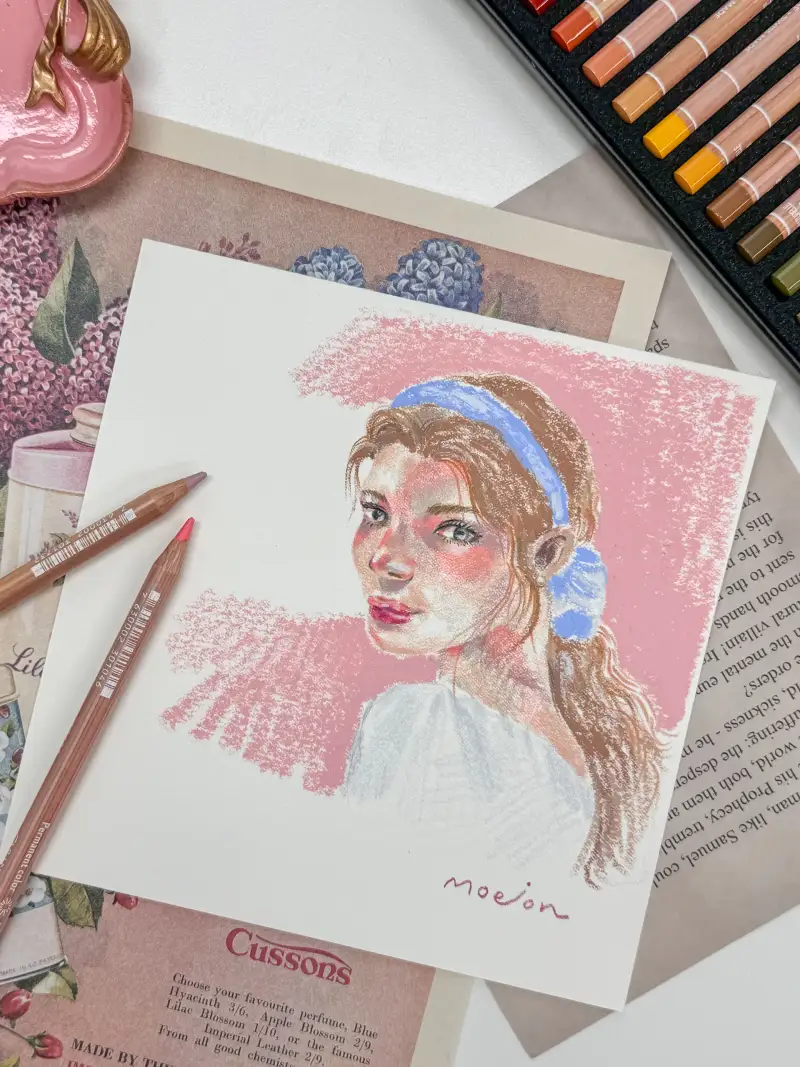 모이온드로잉,까렌다쉬,까렌다쉬루미넌스,까렌다쉬색연필