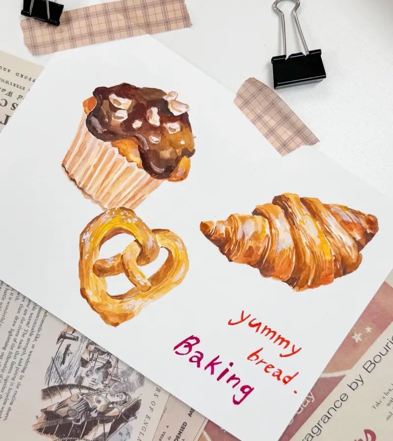 모이온드로잉,미젤로,미젤로수채과슈,미젤로과슈