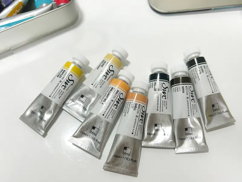 수채화,물감,SWC,신한