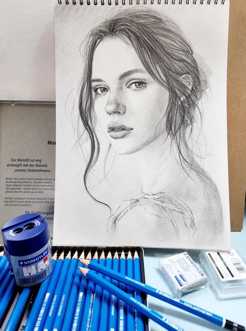 스테들러,마스루모그라프,미술연필