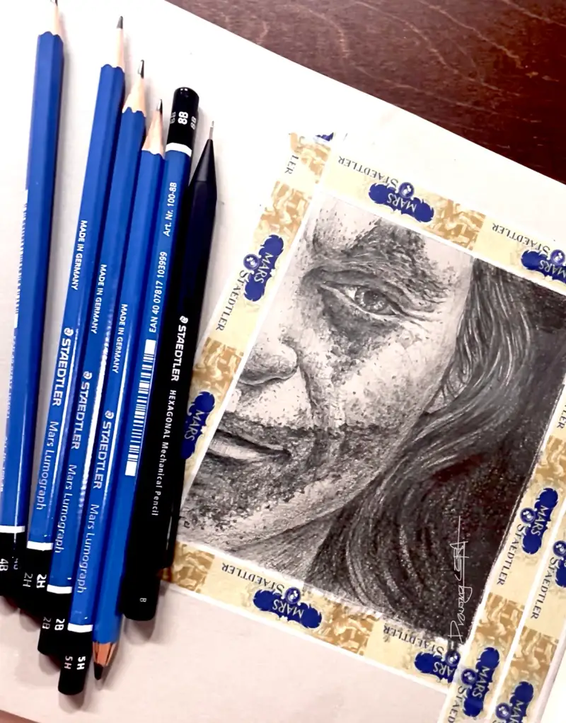 연필소묘,스테들러,마스루모그라프,미술연필,STAEDTLER,스테들러틴트색연필