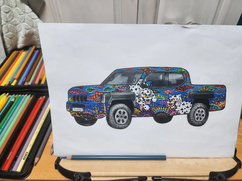 프리즈마,색연필